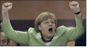 "Campaign Strategy" - Angela Merkel at a press interview, August 9, 2013